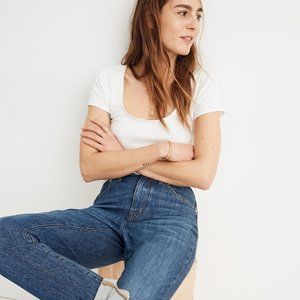 Madewell's High-Rise Slim Boyjean: Eco Edition